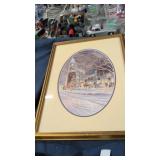 1996. Trish romance framed art