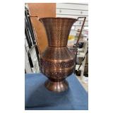 Large metal planter/ decor