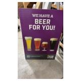 Beer store sign