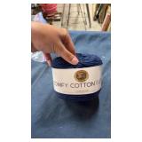Comfy cotton blend yarn