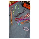 Crafted necklaces and bracelet