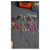 Crafted bracelets with charms