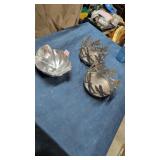 Dragons n fly candle holders and bowl