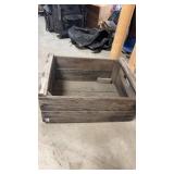 Vintage wooden crate