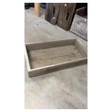 Vintage wooden crate