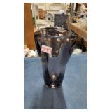 Purple tint glass vase