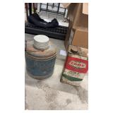 Vintage cans