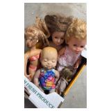 Box of dolls