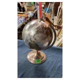 Rose gold globe