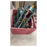 Sprinklers in crate