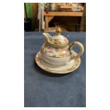 Nippon porcelain creamer and saucer set