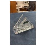 Vigletta lead crystal napkin holder
