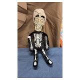 Skeleton plush decor