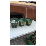 Handheld Scott's fertilizer spreaders