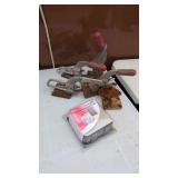 DESTACO PULL ACTION LATCH CLAMPS & lock and door