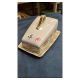 antique Nippon porcelain wedge-shaped covered