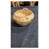 vintage Belleek sugar bowl