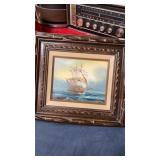 Frames ship painting