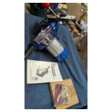 Bench mount electric chain saw