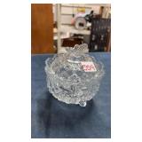 Small glass candy dish