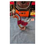 Blown glass bird