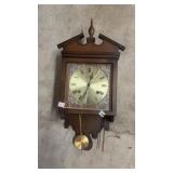 Wood clock