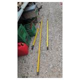 3 extension poles