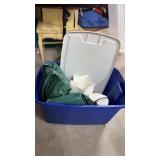 Bin with contents