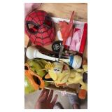 Assorted toys - lawn dart