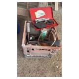 Crate lot of tools
