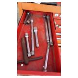 Socket wrench extension bars