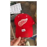 Red wings hat
