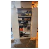 Shelf with contents