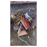 Extension cords, trouble light