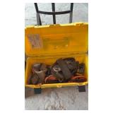 Tool box of straps
