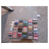 floss organizer with floss
