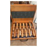 Wood chisel set