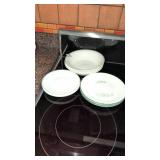 Corelle bowls salad plates and dessert plates 12