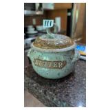 Pottery Butter Dish