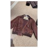 Burma run leather jacket