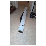 Roll of black vinyl