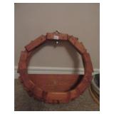 wooden plant hanger
