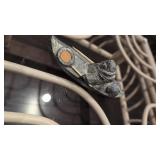 Soap stone wolf sculpture