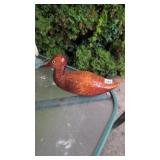 Wood duck carving