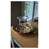 Brass candle holder