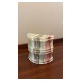 Marble onyx stone book end