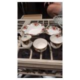 Royal Albert Tea cup saucer creamer sugar and