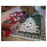 blankets place mats and dollies