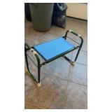 Folding garden bench