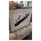 'Blue Jay in the Snow' by Canadian artist Pierre